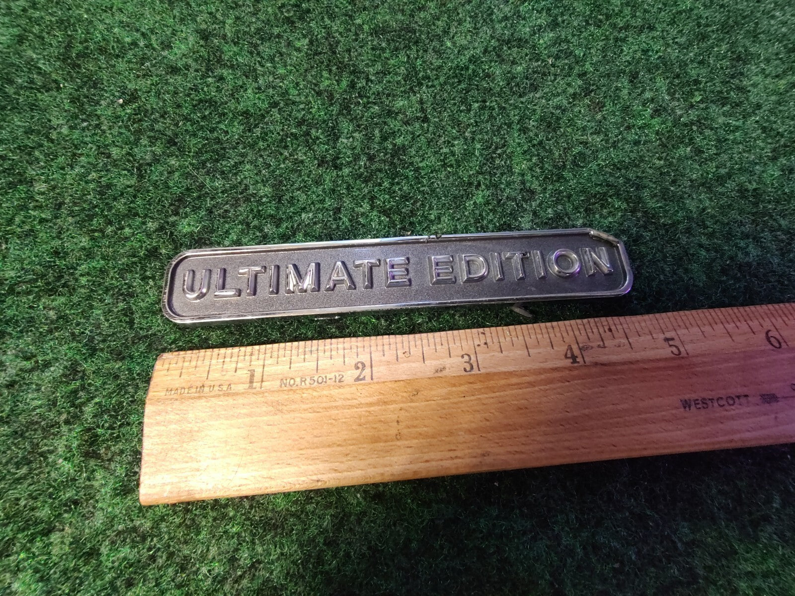 ULTIMATE EDITION EMBLEM NAME PLATE NAMEPLATE BADGE SYMBOL Logo 6S4