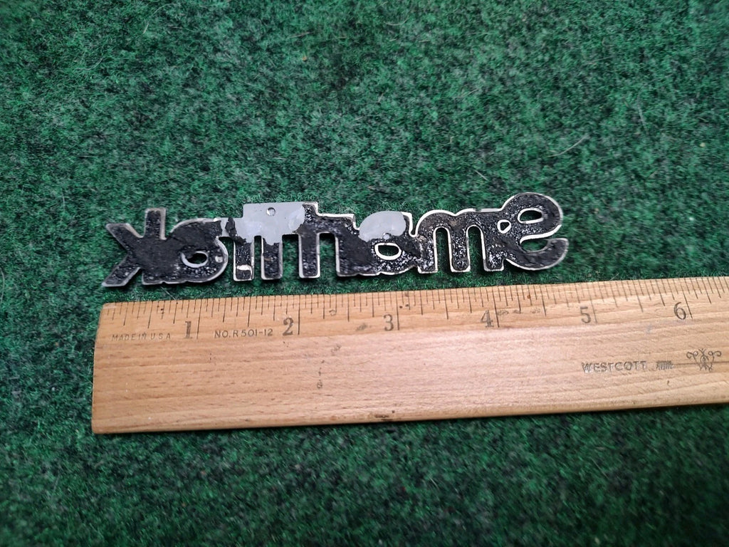 OLDSMOBILE SMART TRAK SMARTTRAK EMBLEM LOGO BADGE SYMBOL OEM USED 3S6