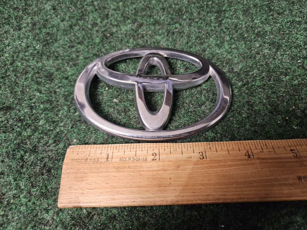 Toyota Chrome Emblem Logo Symbol Unknown Model ~4" 9L2