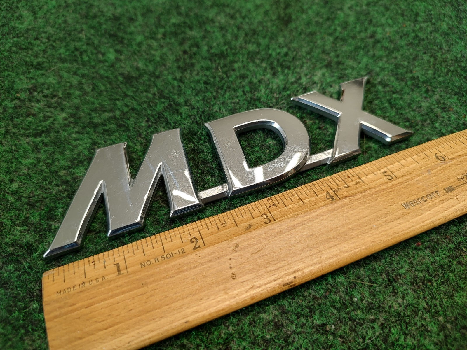 OEM 2001 2002 2003 2004 2005 2006 Acura MDX Rear Trunk Emblem 75722-S3VA-A 4S7