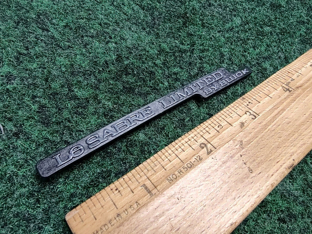 BUICK LESABRE LIMITED By Buick REAR Front SIDE EMBLEM LOGO BADGE SYMBOL OEM 3S2