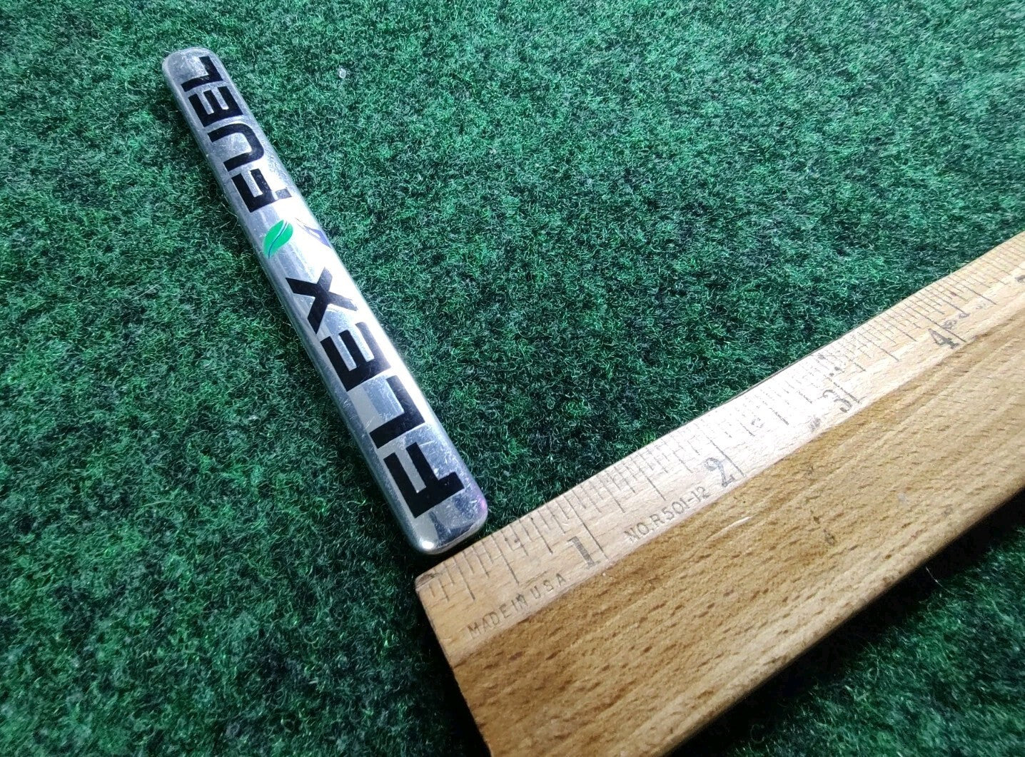 Ford OEM 2012-2016 Focus Flex Fuel Rear Trunk Emblem Badge Logo BE53-43156 5S8