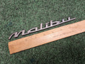 1997-2003 Chevy Malibu Chrome Rear Emblem Badge Logo Nameplate Name Plate 6M9