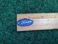 Ford OEM Blue & Chrome 1.25" Emblem Badge Name Plate Nameplate Logo 4S2