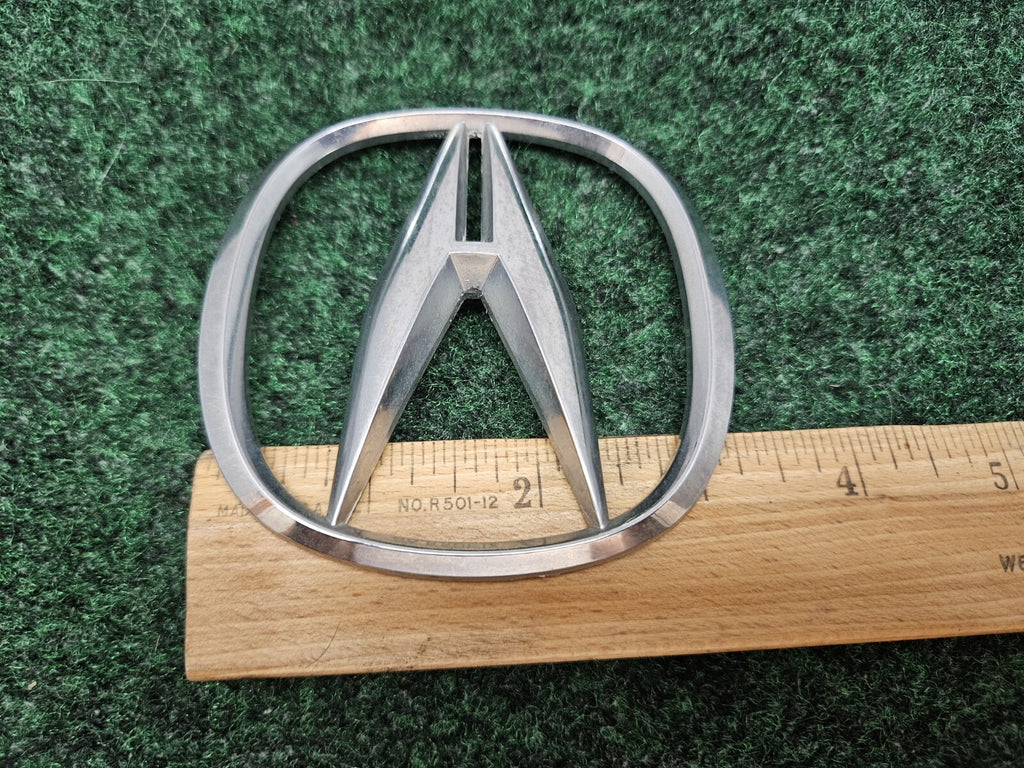 2000-2006 ACURA MDX A EMBLEM REAR TRUNK LID LOGO SYMBOL BADGE CHROME OEM GL4