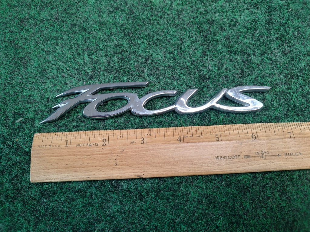 2012-18 Ford Focus Emblem Rear Trunk Chrome Badge Nameplate Logo Letter Name 2S7