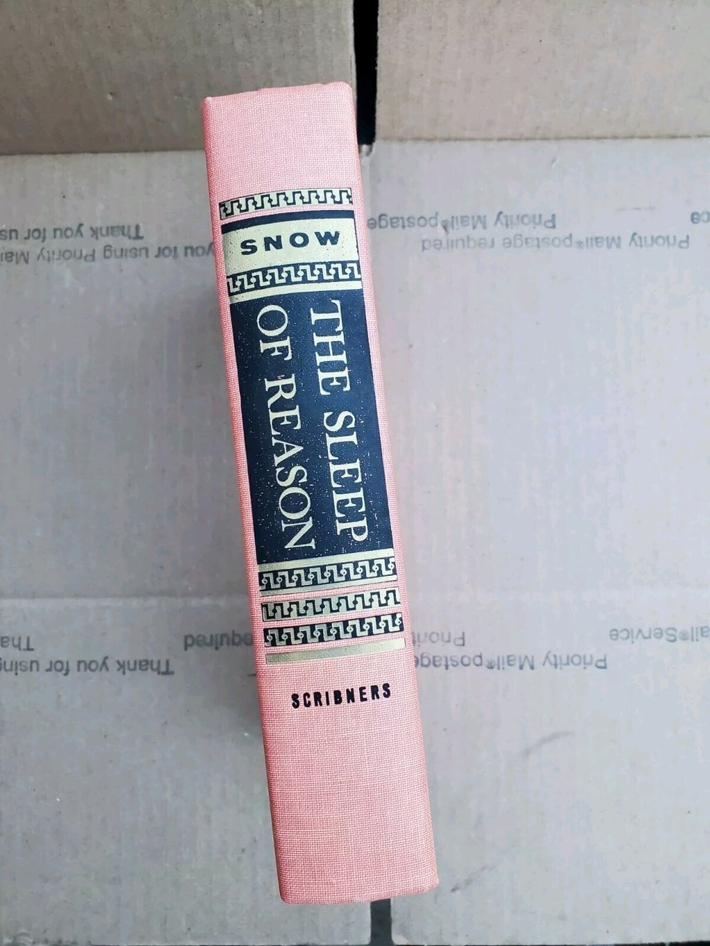 The Sleep of Reason by C.P. Snow 1968 Hardcover B2