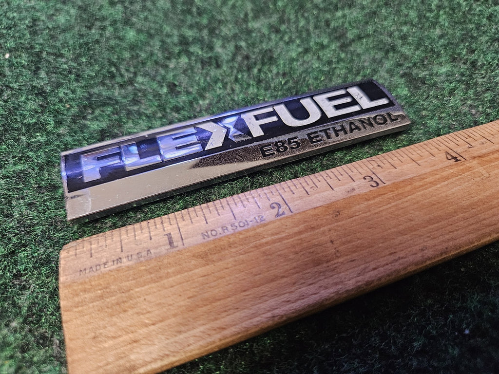 Chevy Flex Fuel E85 Ethanol Emblem Badge Decal Chevrolet OEM 15910899 6L4