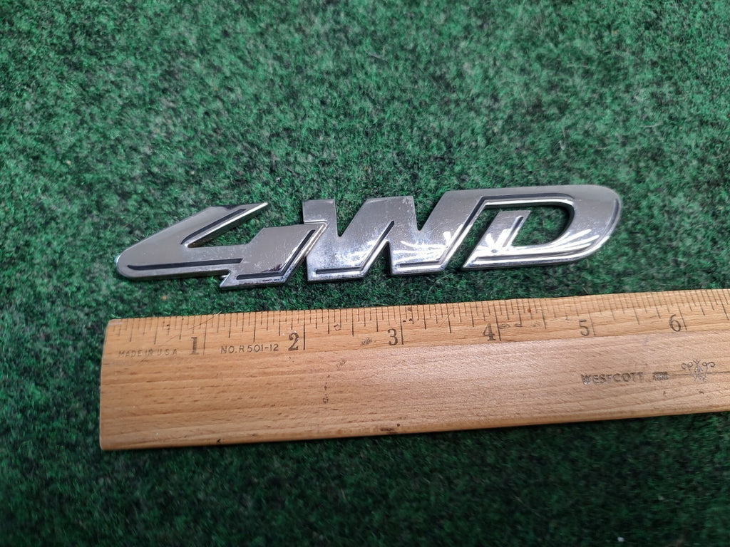 2008-2012 Ford Escape 4WD Emblem 8L84-7843156-DA OEM Badge 4S4