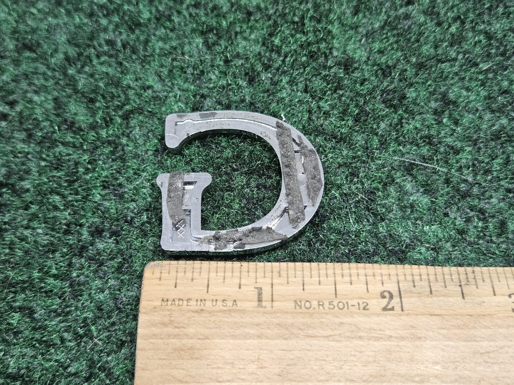 OEM "G" Chrome Individual Letter Lettering Emblem Badge Logo Nameplate 3D 7S7