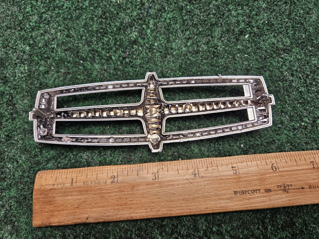 Lincoln OEM Chrome Emblem Badge Logo Name Plate 6" Inch S247U 6M6