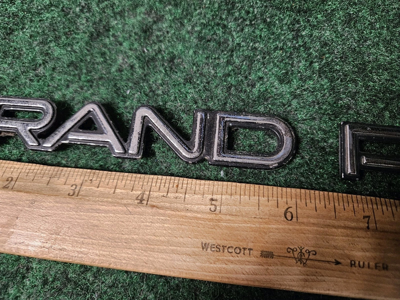 1997 1998 1999 2003 Pontiac Grand Prix Door Name Plate NAMEPLATE OEM 5M1