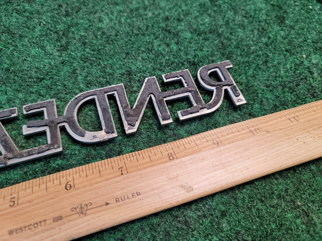 2002-2007 Buick Rendezvous Emblem Logo Letters Symbol Badge Trunk Rear OEM 2M2