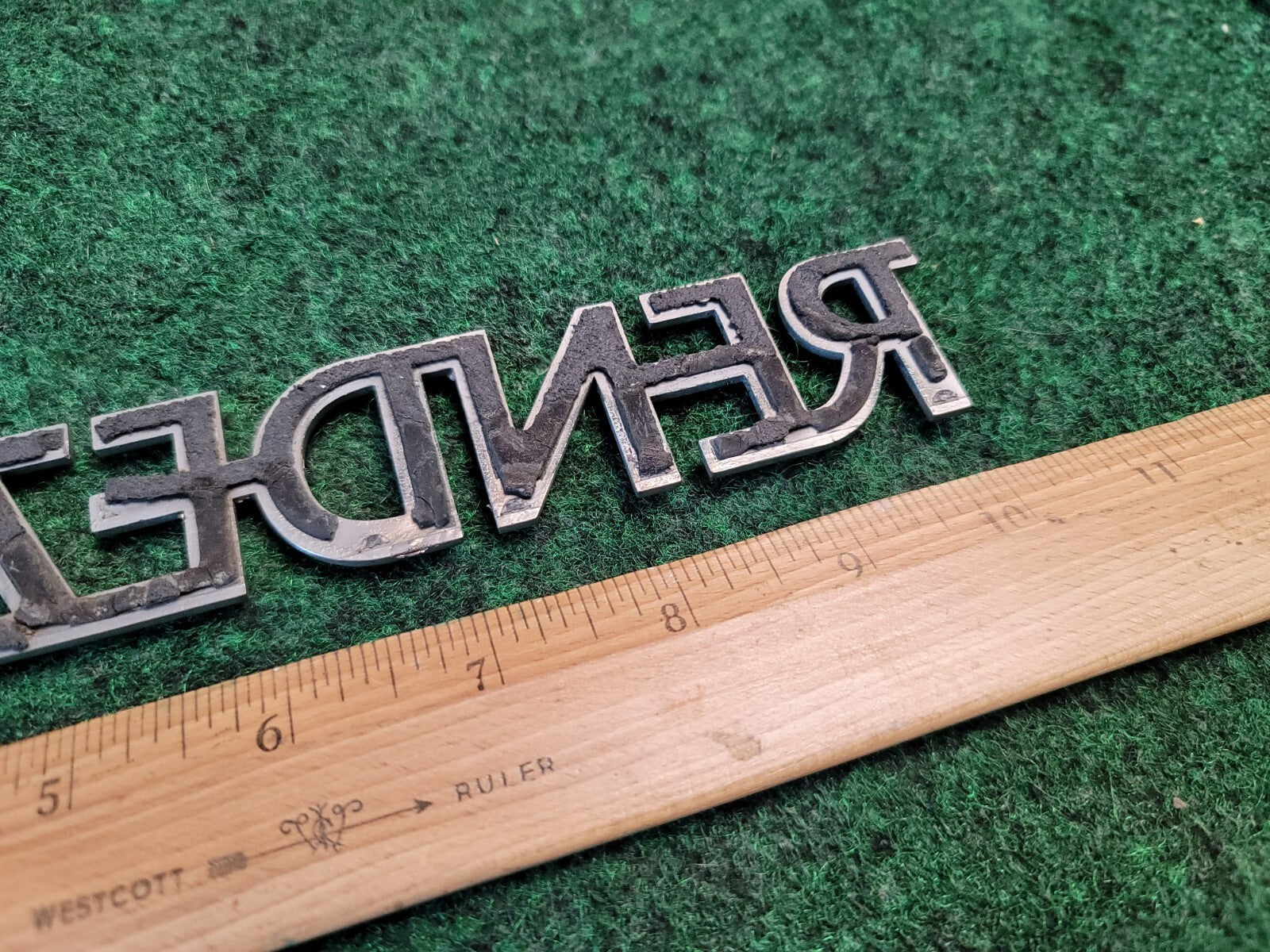 2002-2007 Buick Rendezvous Emblem Logo Letters Symbol Badge Trunk Rear OEM 2M2