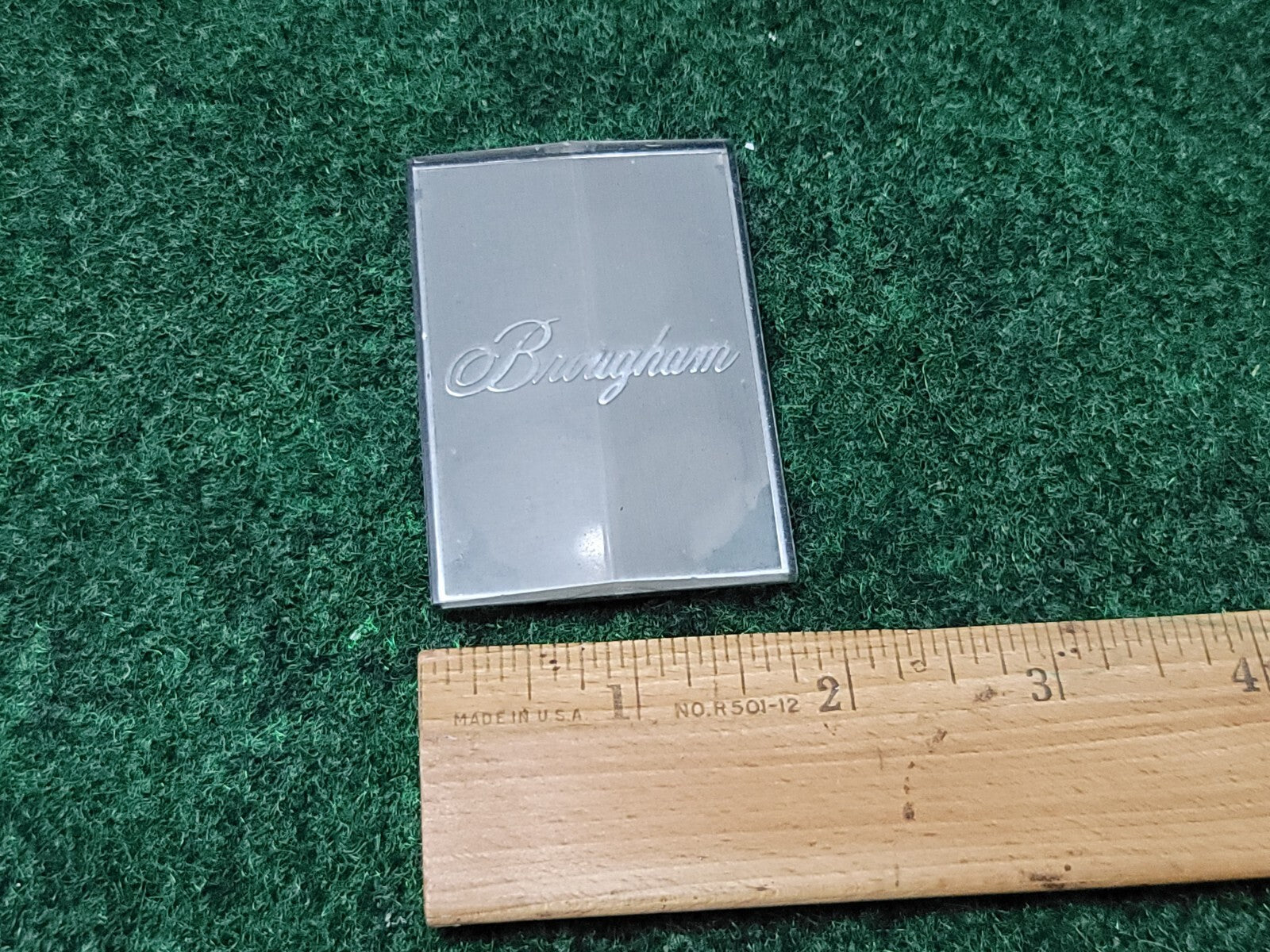 OEM Original Oldsmibile Brougham  Emblem Badge Decal Logo 1M1