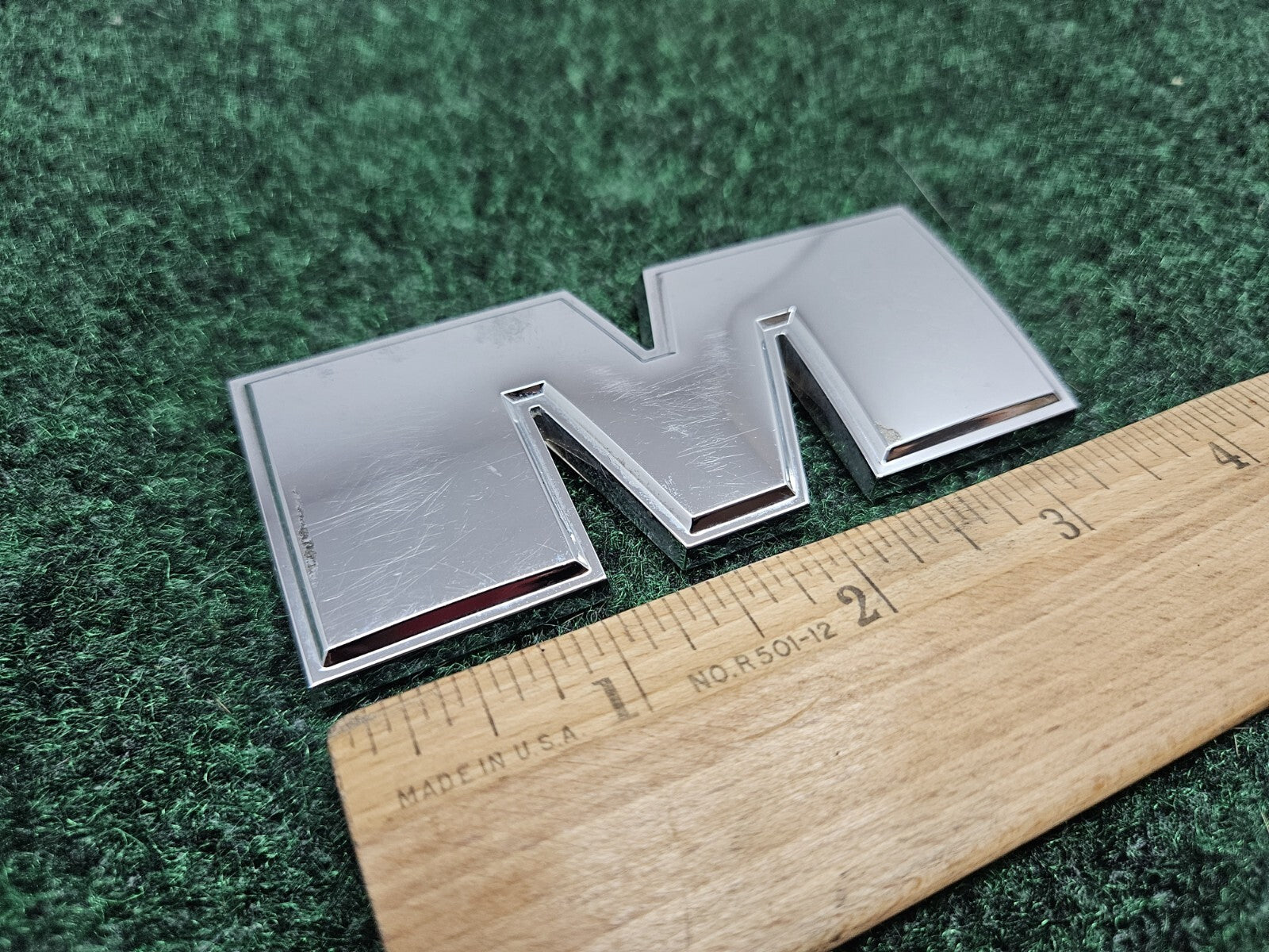 Dodge OEM 2009-2018 Ram "M" Door Letter Emblem Badge Logo Nameplate 7S6