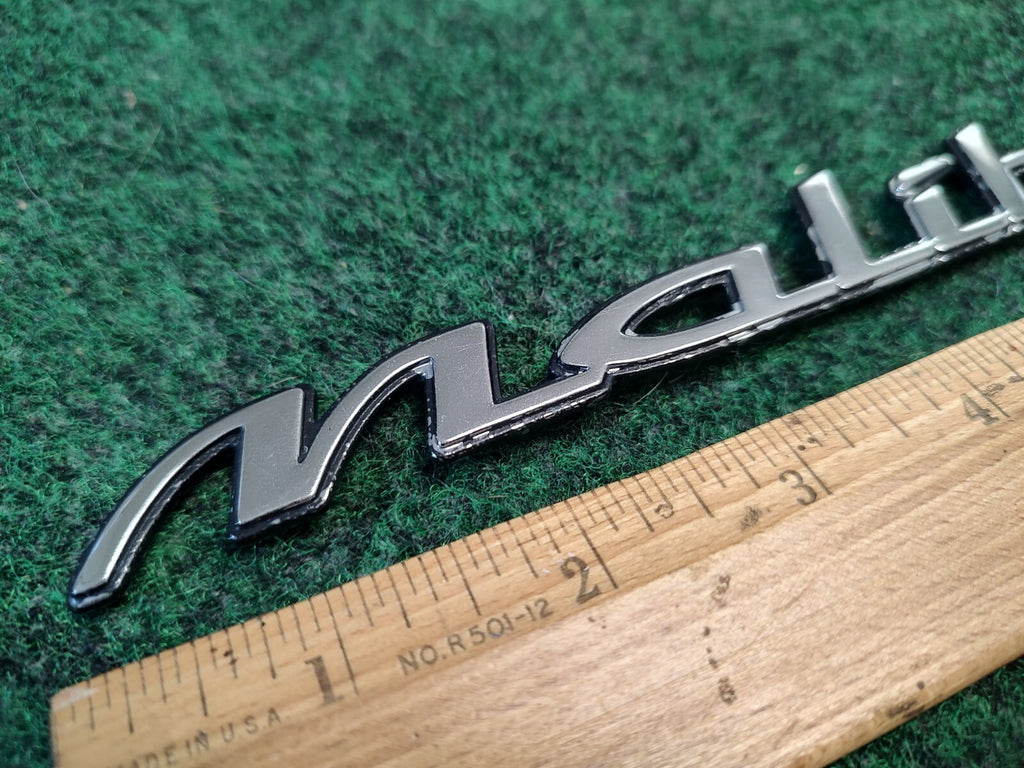 1997-2003 Chevy Malibu Chrome Rear Emblem Badge Logo Nameplate Name Plate 2S8