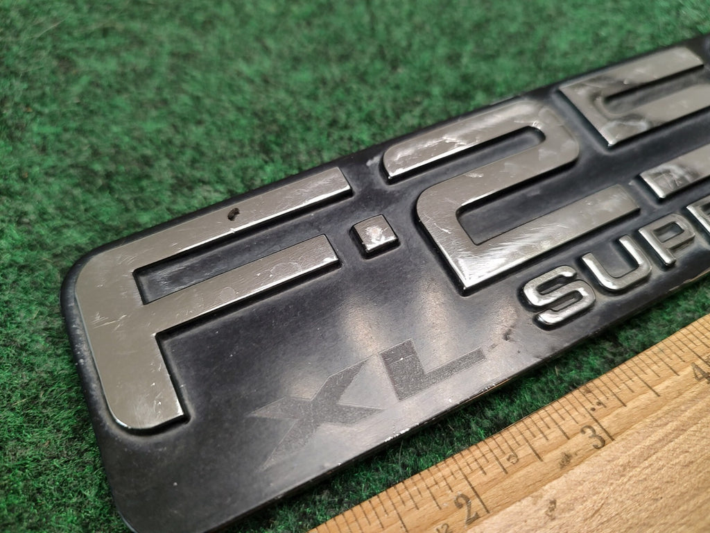 1992-2004 FORD F-250 XL Super Duty Fender Emblem Nameplate Badge OEM 2S3