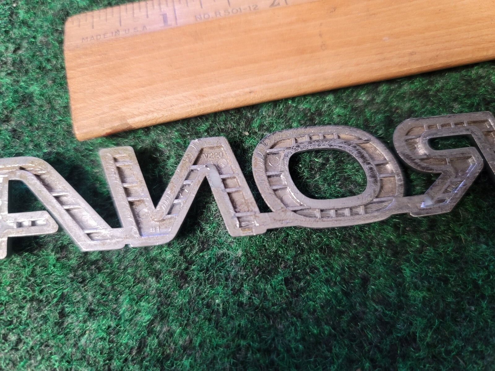 Suzuki Verona Rear Trunk Badge Emblem OEM Genuine Used 2004-2006 Sedan 2S9