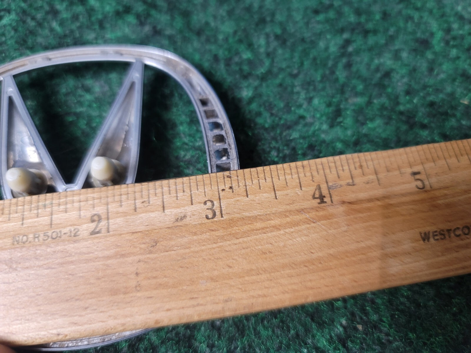04 05 06 07 08 Acura TL Emblem Symbol Badge Trunk Lid Rear Chrome OEM 3S9