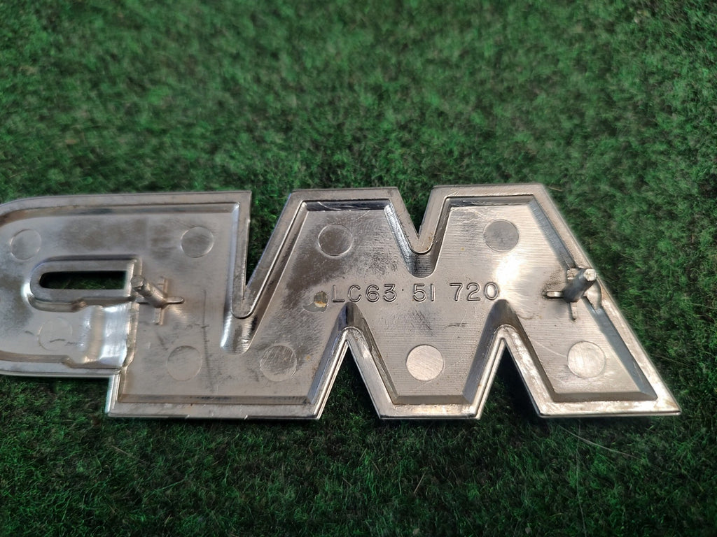 2000-2006 Mazda 'MPV' Rear Trunk Liftgate Chrome Emblem OEM LC63-51-720 1S7