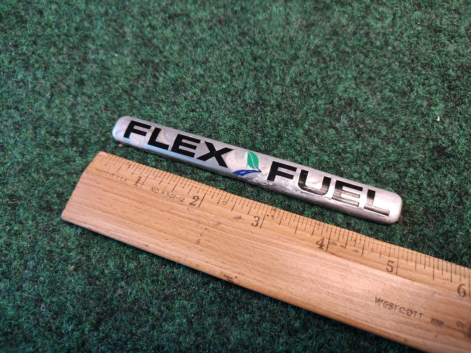 2012-2016 Ford Focus Flex Fuel Rear Trunk Emblem Badge Logo BE53-43156 OEM 10L3