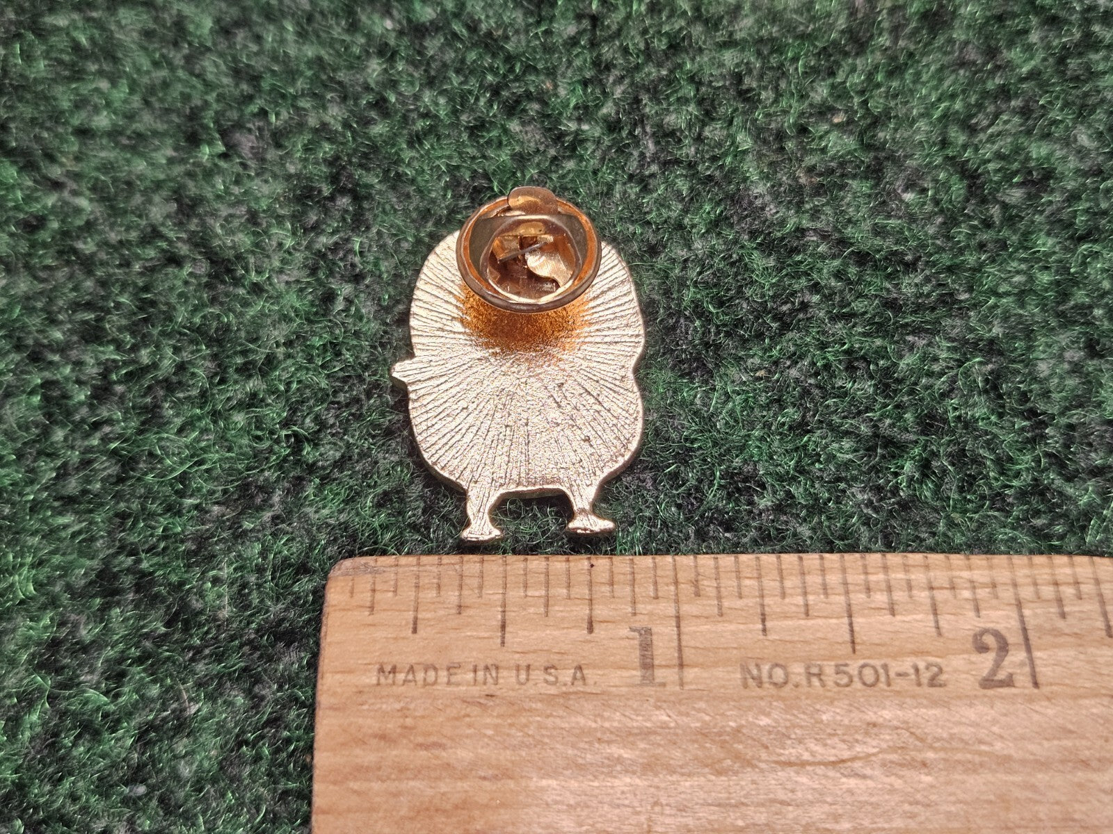 Angry Chicken Lapel Pin