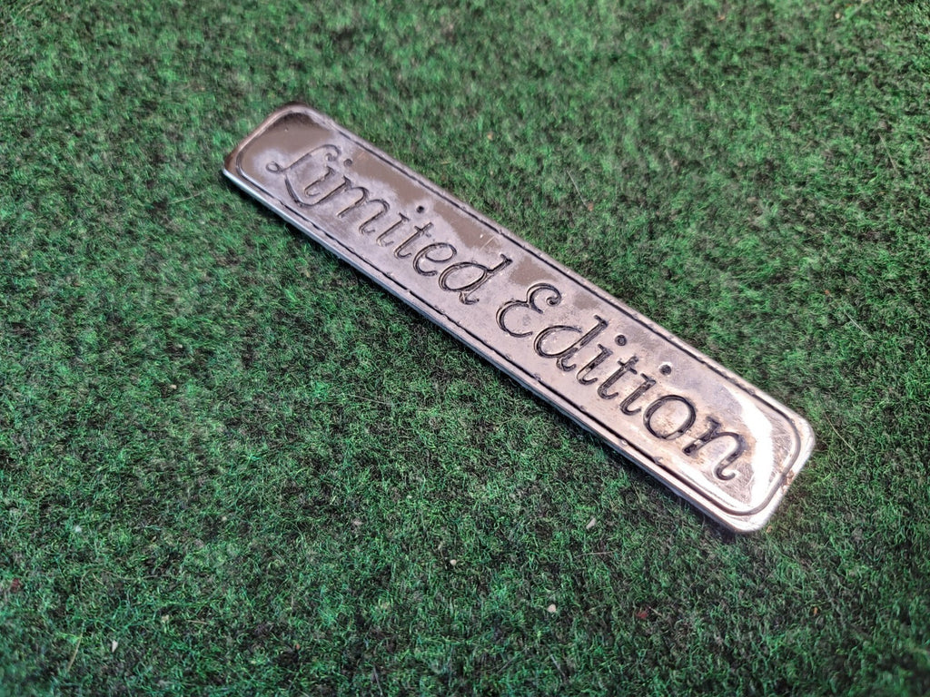 Limited Edition Chrome Metal 5inch Emblem Badge Logo Nameplate Name OEM 2M3
