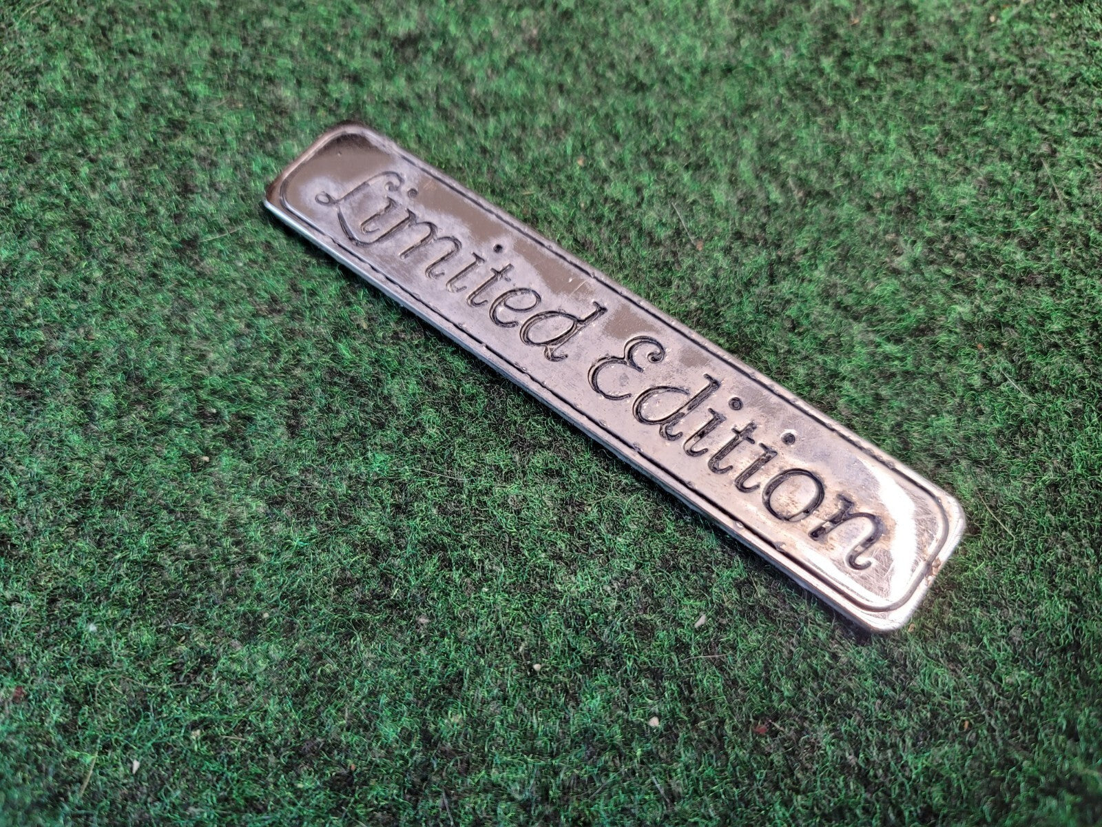 Limited Edition Chrome Metal 5inch Emblem Badge Logo Nameplate Name OEM 2M3