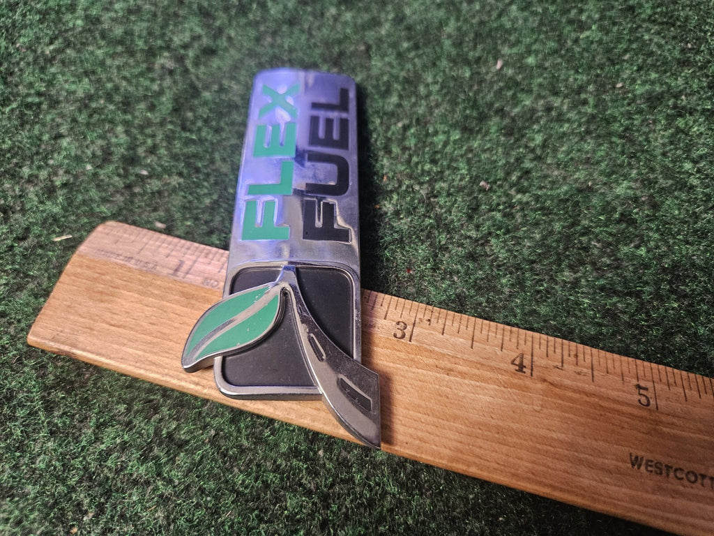 Ford Expedition Escape Super Duty F-150 "FLEX FUEL" NAMEPLATE EMBLEM OEM 4M7
