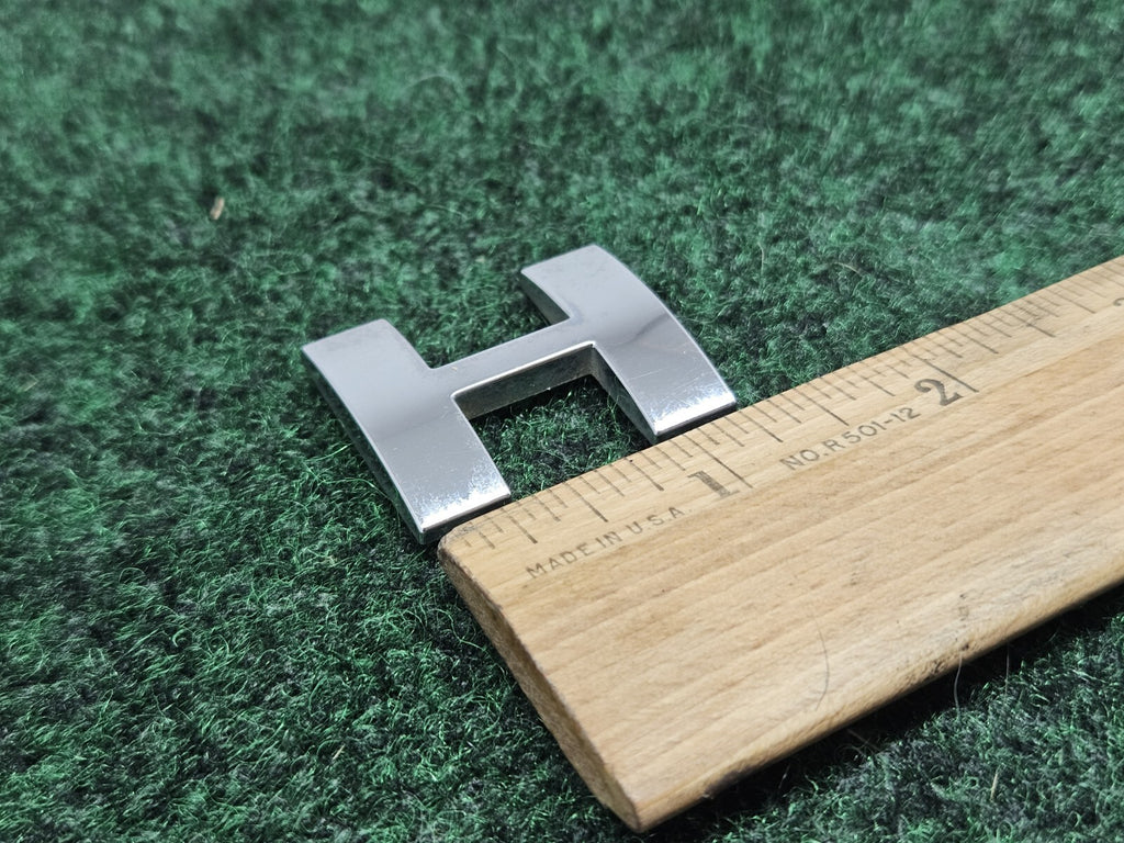 OEM "H" 3D Chrome Individual Letter Lettering Emblem Badge Logo Nameplate 7S9