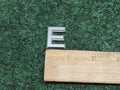 OEM Chrome "E" Hood Hatch E Individual Letter Emblem Badge Logo Nameplate 2S6