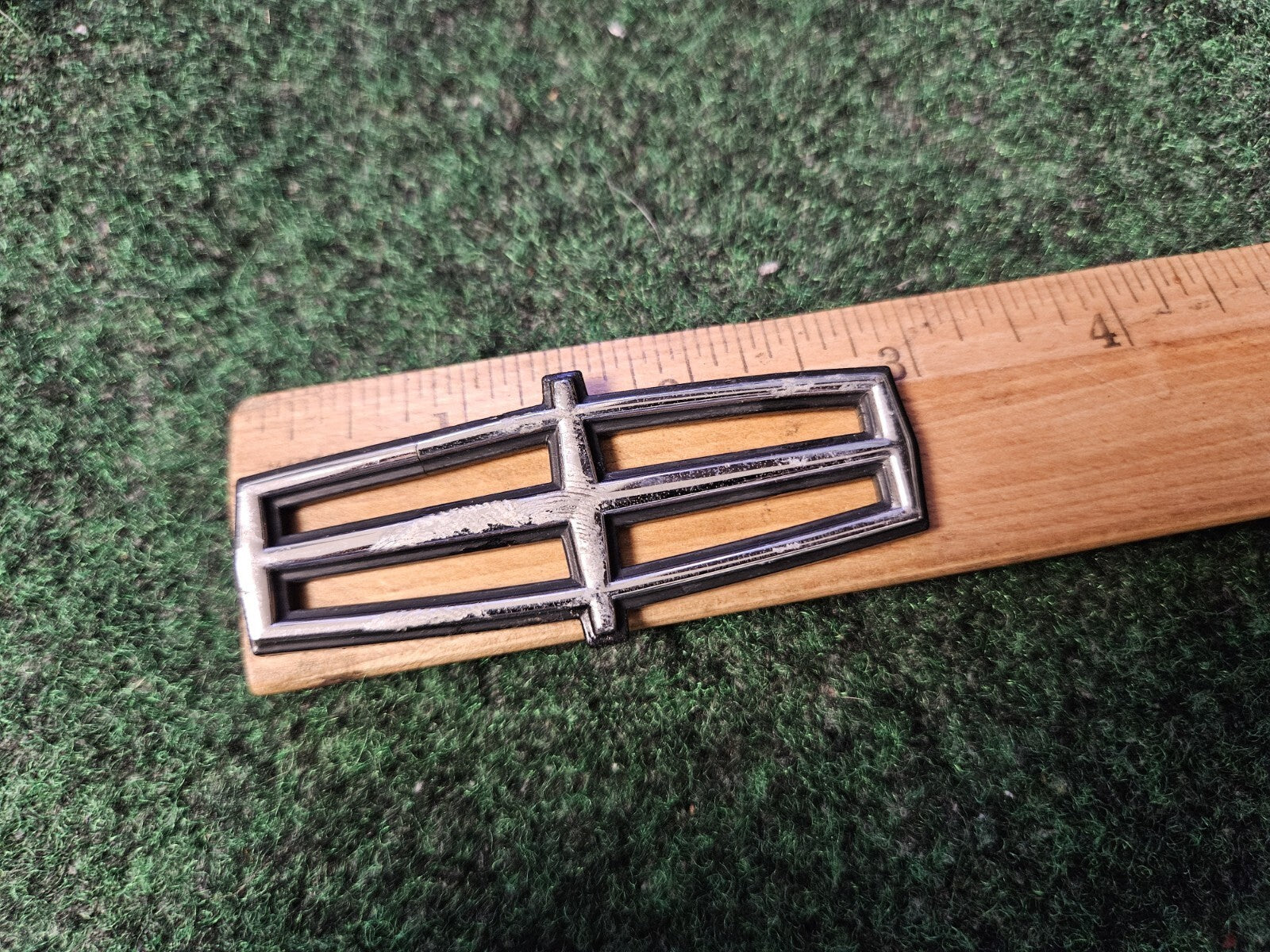 Lincoln OEM Chrome Emblem Badge Logo Name Plate ~3" Inch 4M8