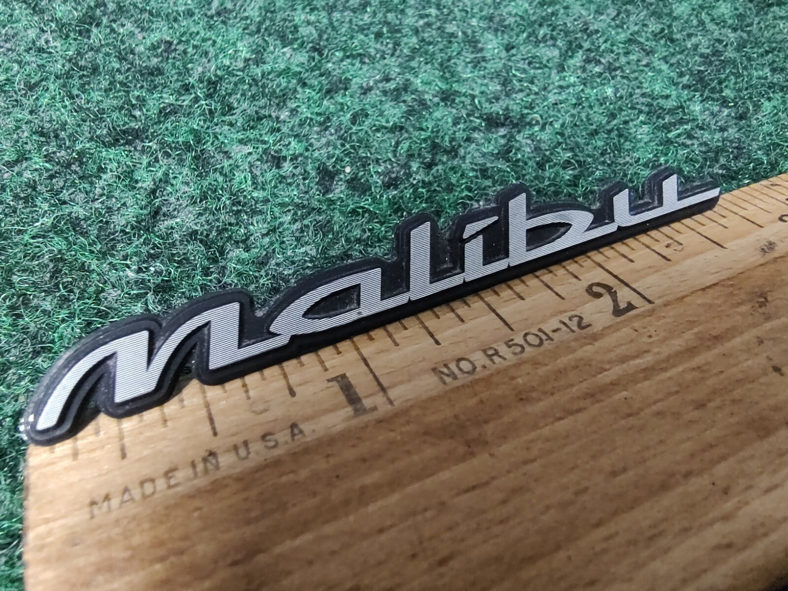 1997-2003 Chevy Malibu Chrome Emblem 2.75"  Badge Logo Nameplate Name Plate 7S1