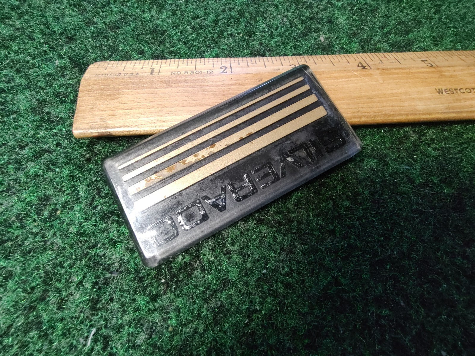 1990s SILVERADO Plastic Roof Panel Emblem OEM NAME PLATE 7S3