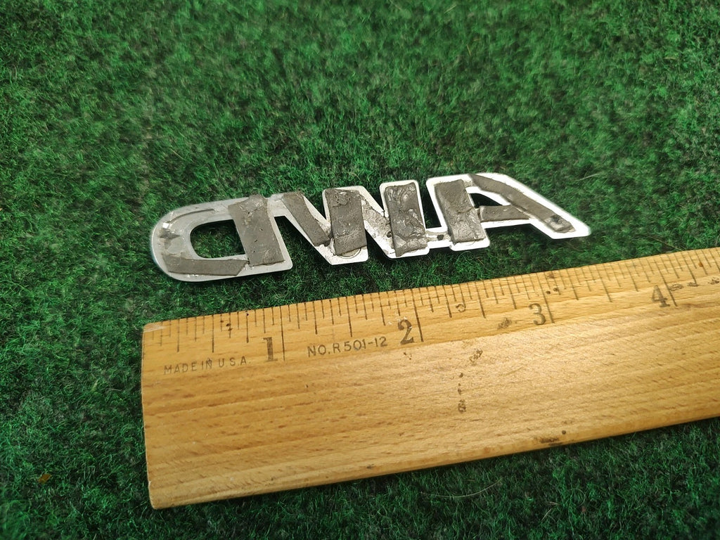 AWD Logo Chrome Emblem Badge Sign Logo Trim Name Plate OEM 2S8