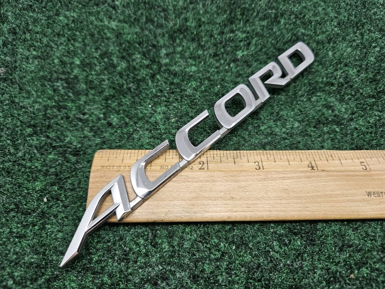 HONDA ACCORD REAR GATE EMBLEM BADGE SYMBOL NAMEPLATE NAME PLATE OEM GL2