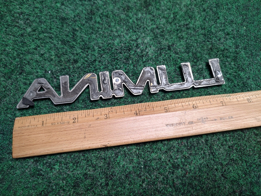 Chevy OEM Lumina Chrome 7" Emblem Badge Logo Nameplate Name Plate Insignia 1S1