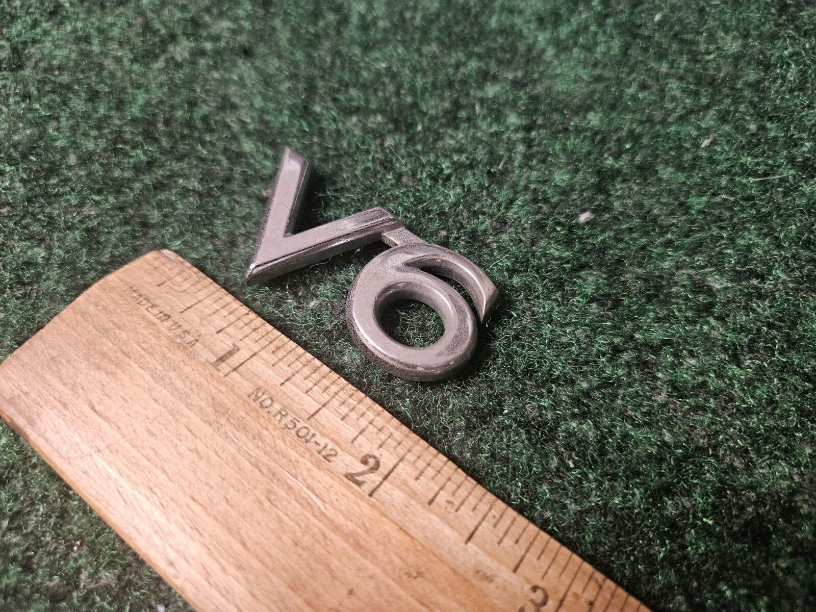 1992 - 1996 Toyota Camry V6 Emblem Logo Letters Badge Trunk Rear Chrome OEM 3L2