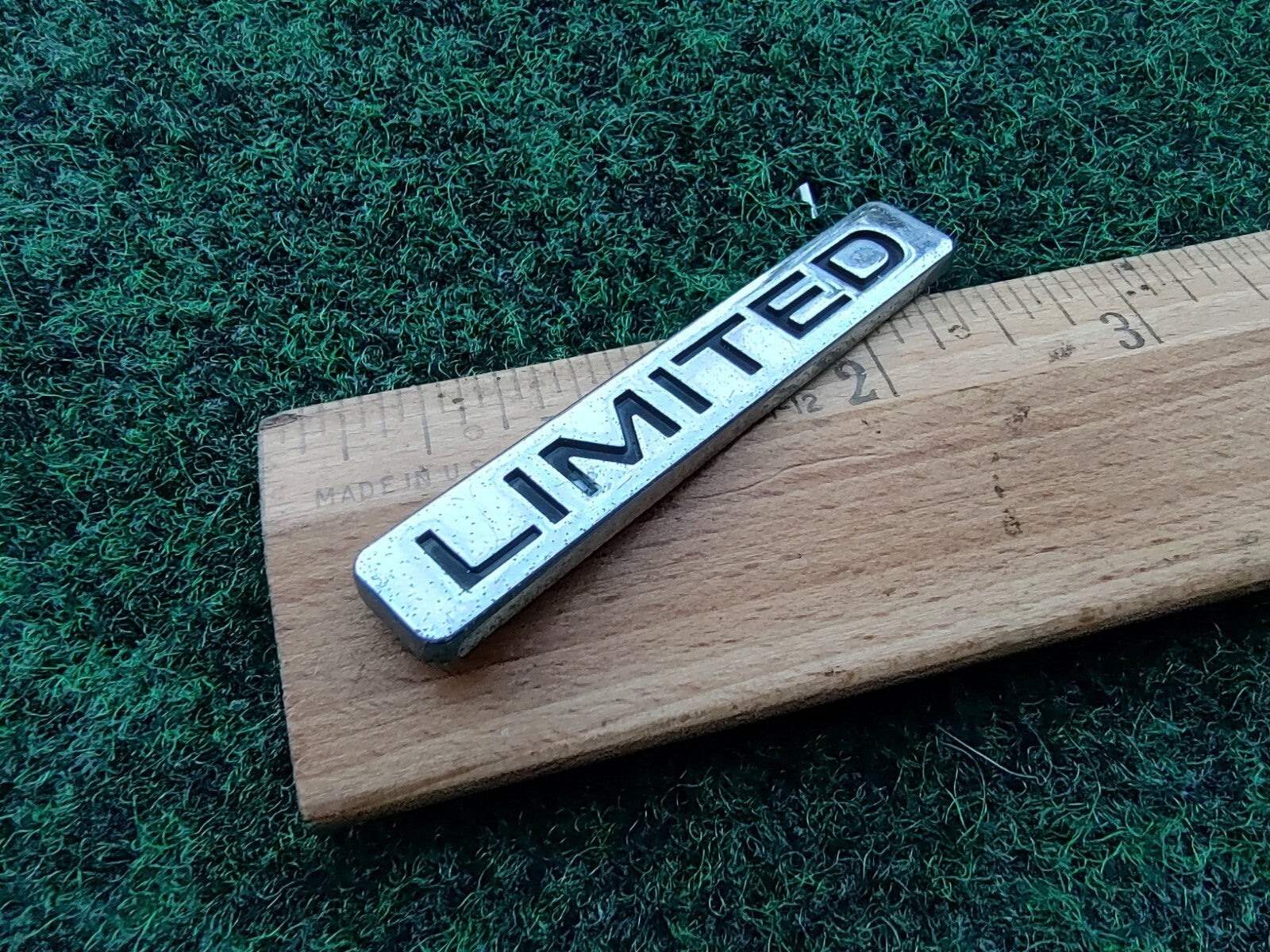 OEM Limited Chrome 2.4" Emblem Badge Logo Nameplate Name Plate Insignia 8L9