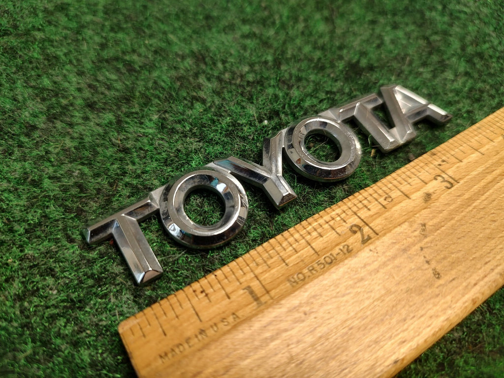 Toyota Corolla Rear Trunk Script Emblem Badge Nameplate OEM 2S4