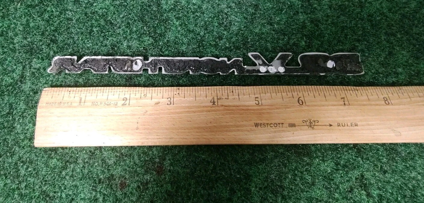 Cadillac OEM 32V Northstar Rear Emblem Badge Logo Nameplate Name Plate 8L9