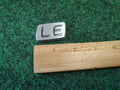 1997-2001 Toyota Camry LE Rear Trunk Lid Emblem Silver OEM 75443-33080 3S9
