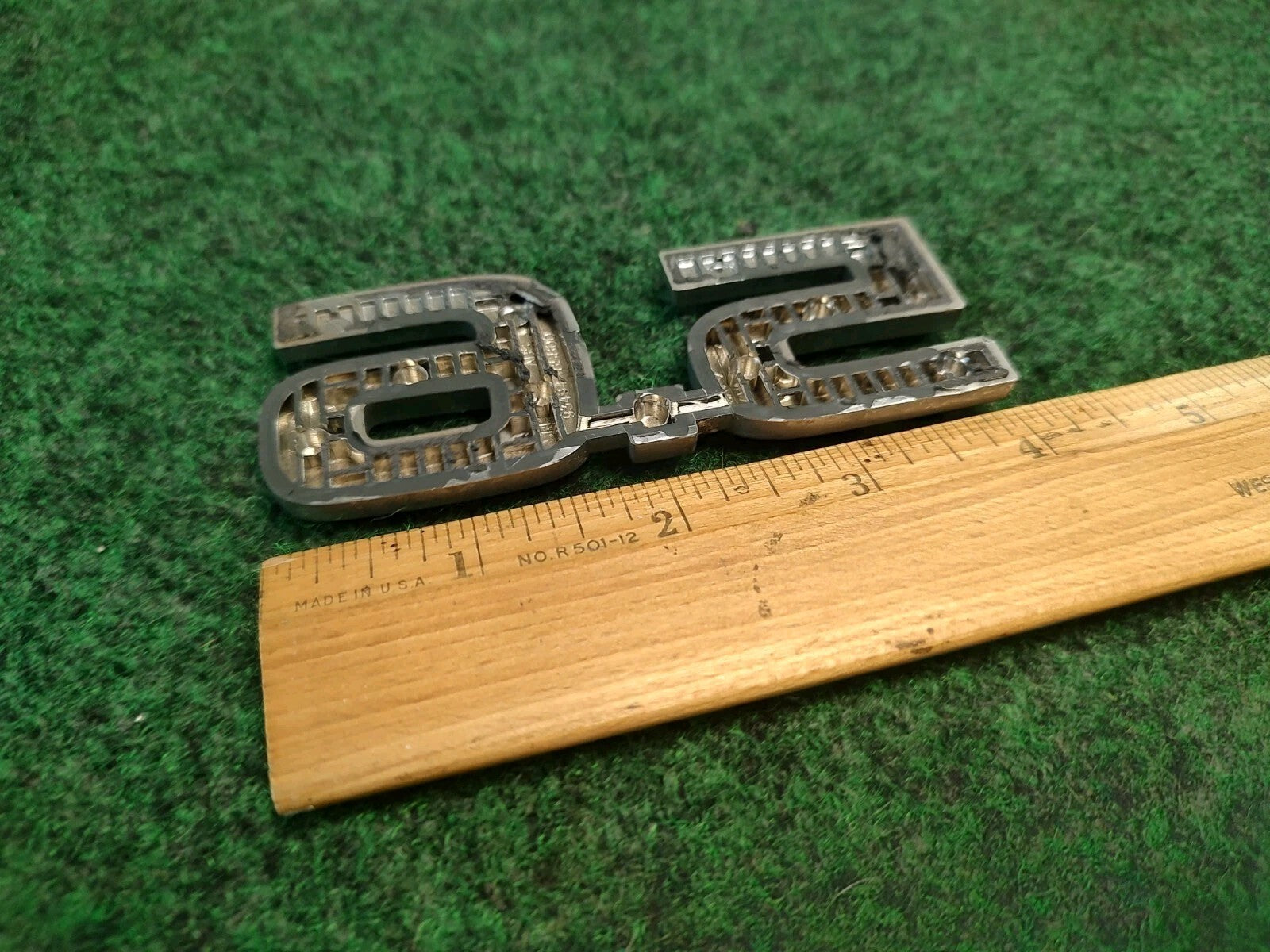 Nissan 5.6 emblem badge decal logo symbol Titan Armada OEM Factory Genuine 2S8