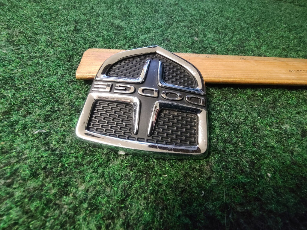 Dodge Grille Emblem Logo Badge OEM Name Plate Name 7S3