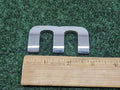 OEM "M" Silver Individual Letter Lettering Emblem Badge Logo Nameplate 3D 7S7