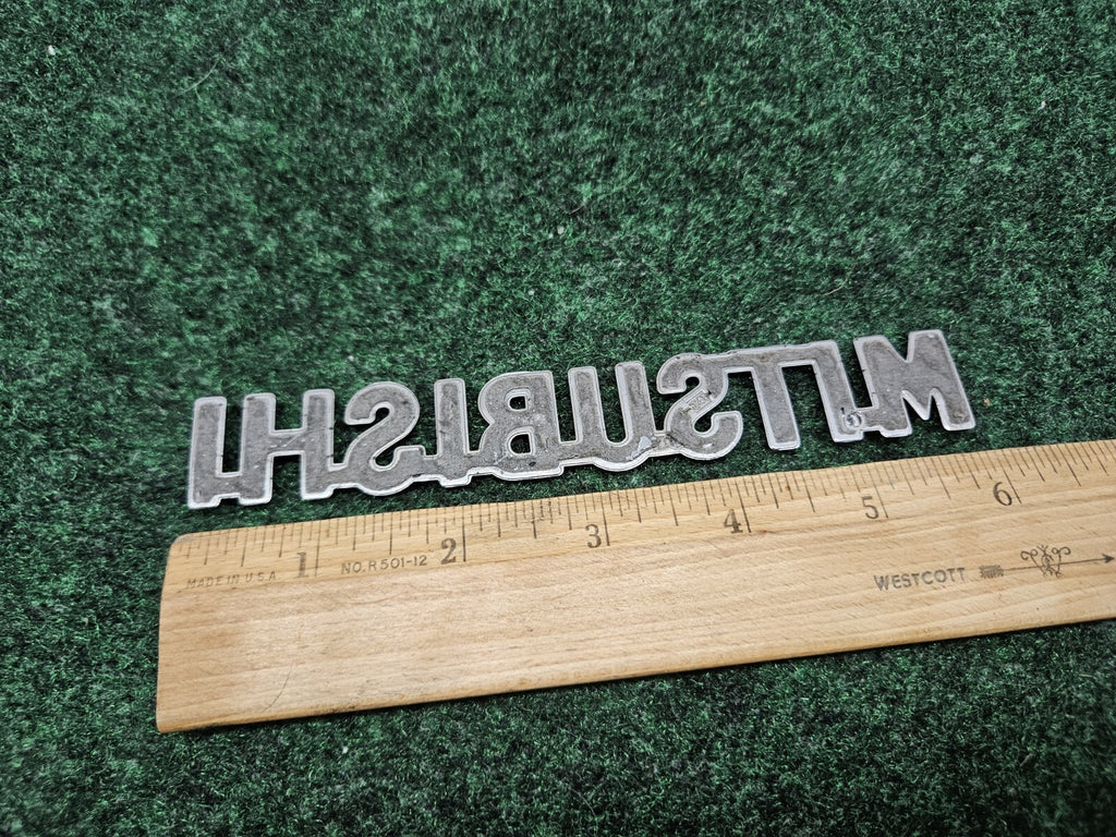 2008-2021 Mitsubishi Eclipse Cross Lancer Chrome NamePlate Emblem 7415A479 GL2