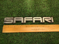1995-2005 GMC SAFARI EMBLEM LETTERS LOGO SYMBOL BADGE REAR DOOR SILVER OEM 3S8