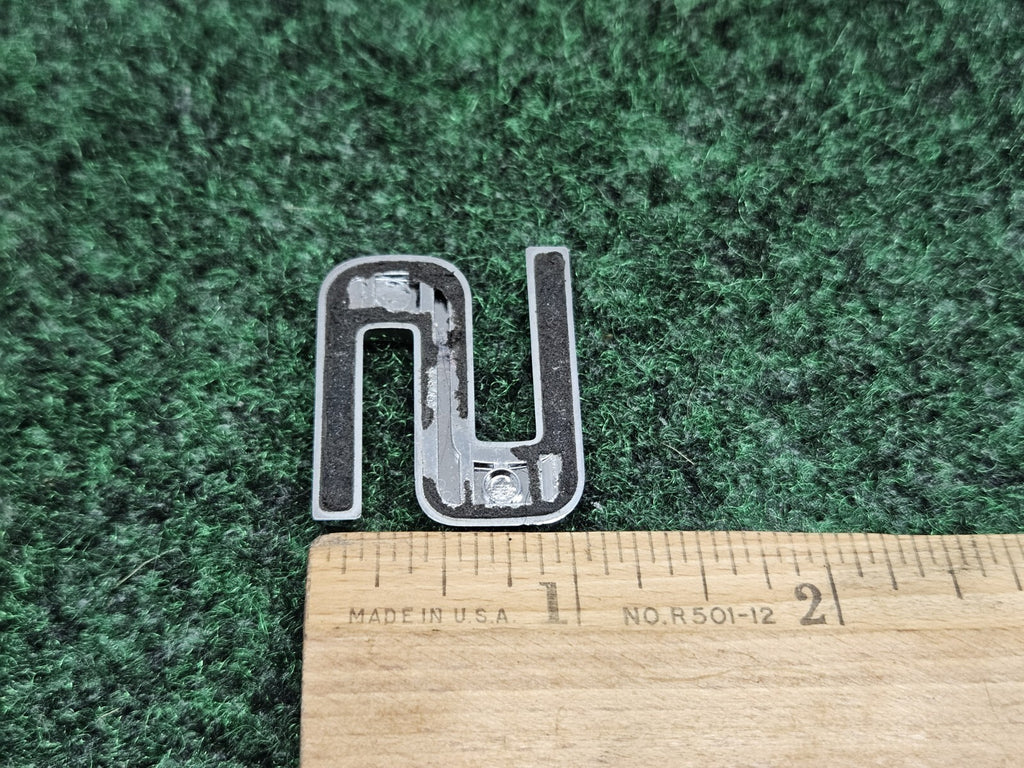 OEM "5" 3D Chrome Individual Number Lettering Emblem Badge Logo Nameplate 7S9