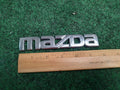 Mazda OEM Chrome Plastic Rear Emblem Badge Logo Nameplate Name Plate 3S2